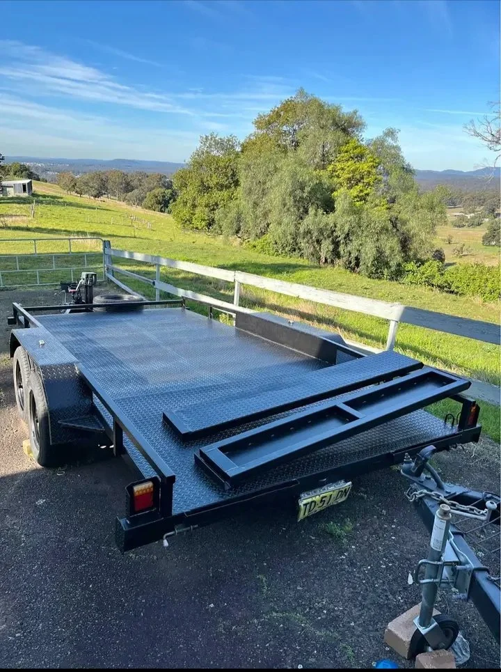 2 Ton Car Trailer hire photo two